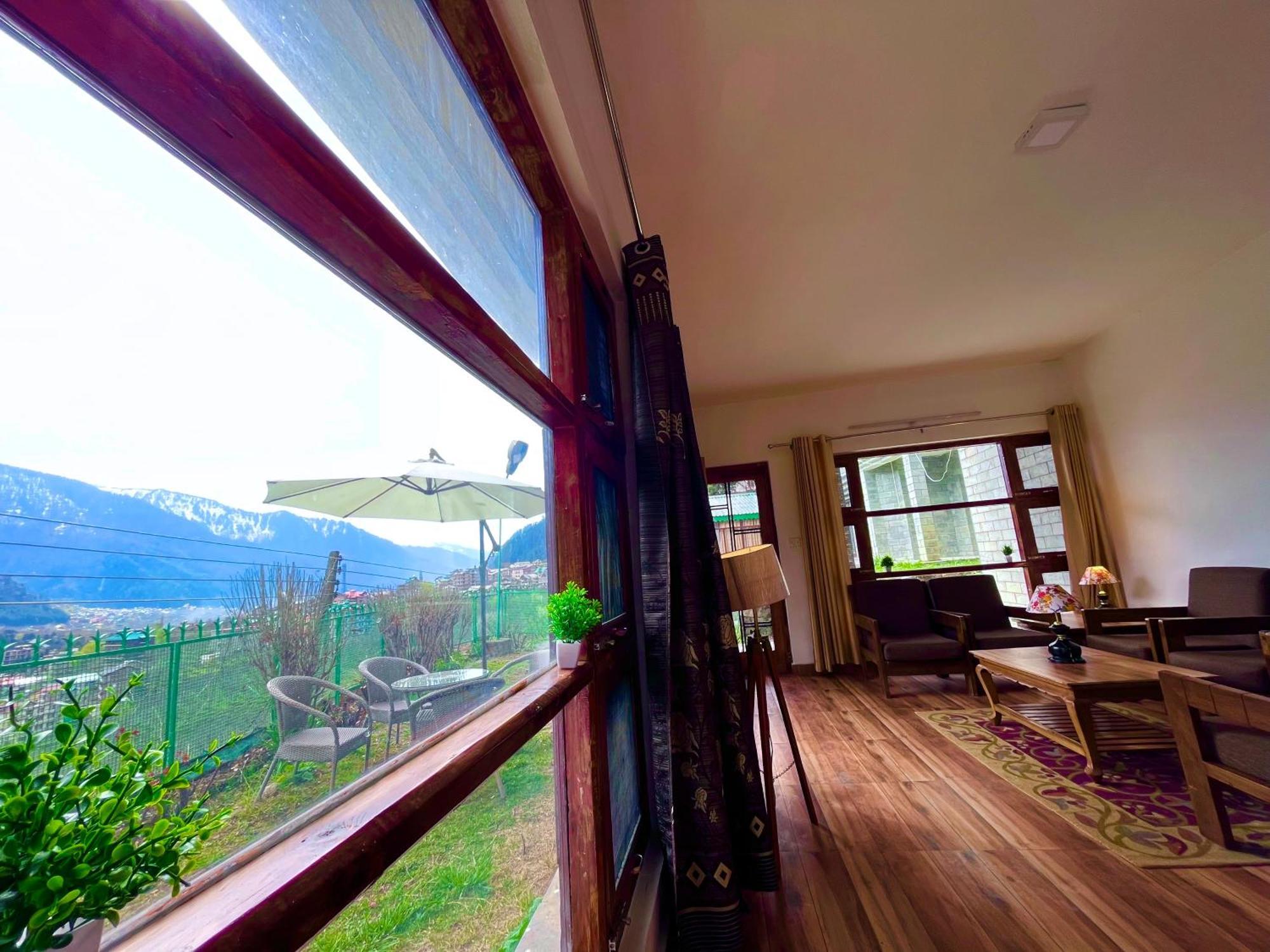 Himalayan River Mountain View 2 Bedrooms Cottage, Manali Kültér fotó