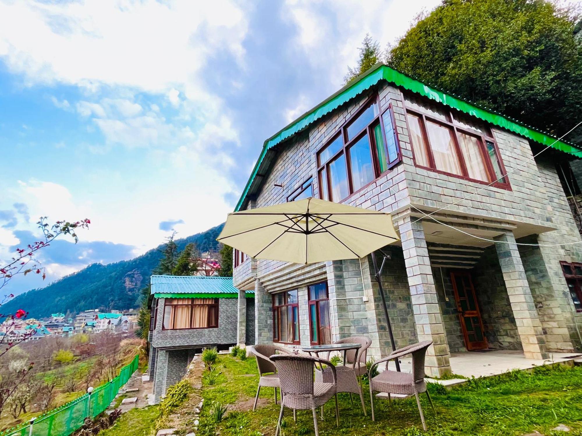 Himalayan River Mountain View 2 Bedrooms Cottage, Manali Kültér fotó