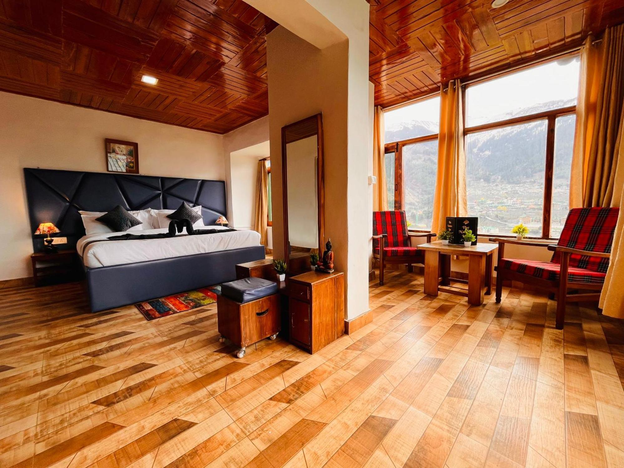 Himalayan River Mountain View 2 Bedrooms Cottage, Manali Kültér fotó