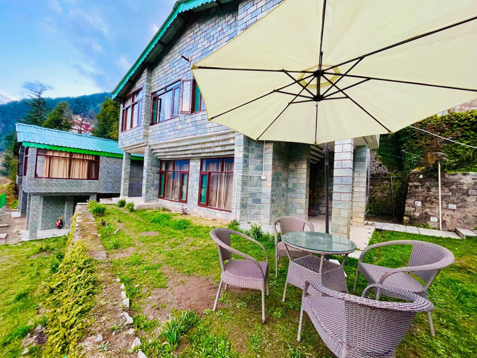 Himalayan River Mountain View 2 Bedrooms Cottage, Manali Kültér fotó