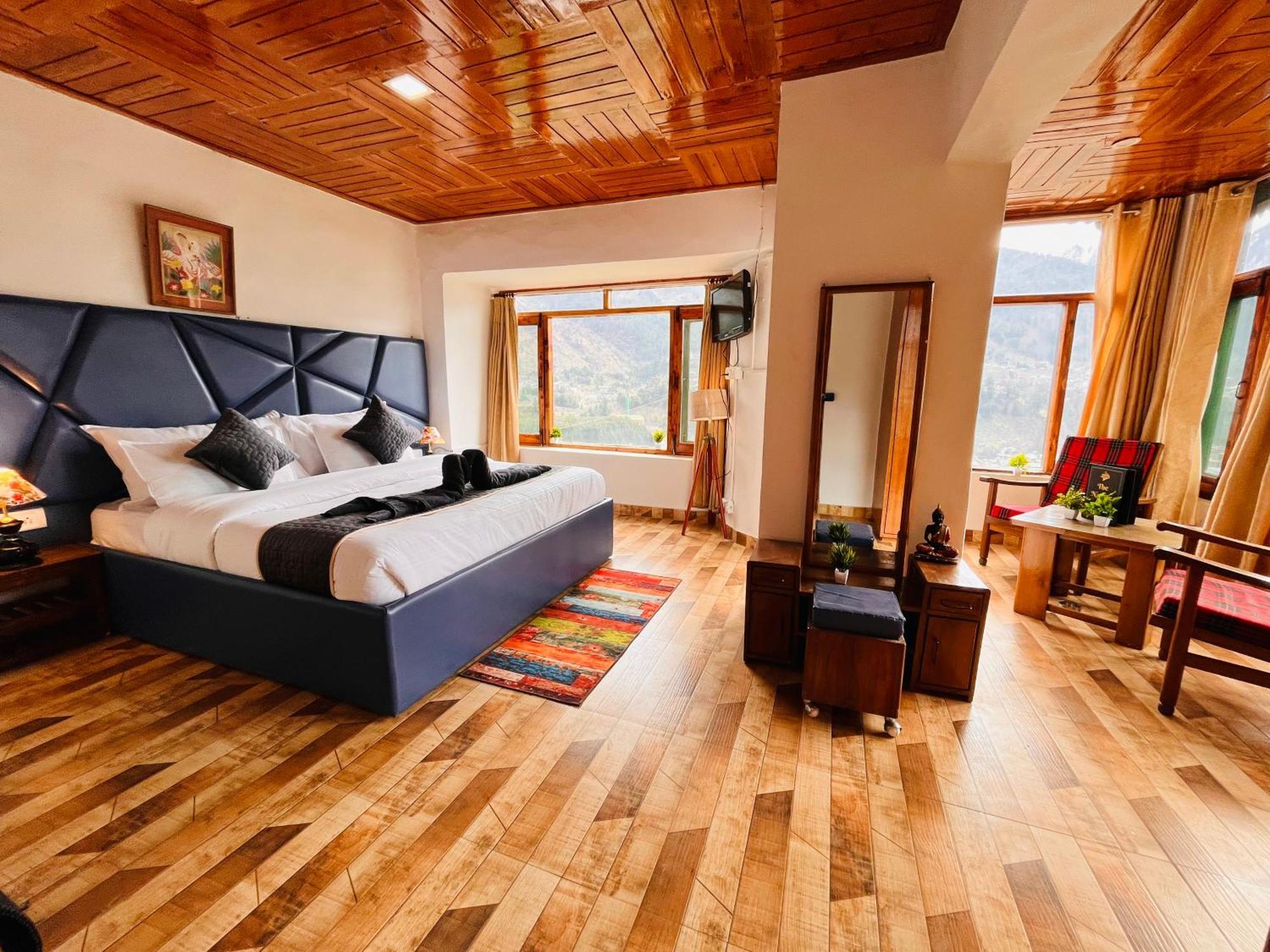 Himalayan River Mountain View 2 Bedrooms Cottage, Manali Kültér fotó
